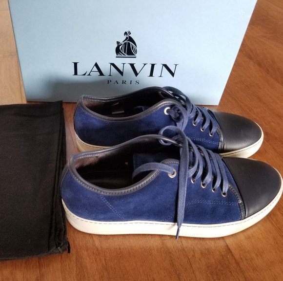 lanvin sneakers blue